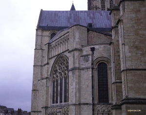 Deze kathedraal maakt deel uit van het werelderfgoed. (Foto door percussioniste Tiffany Yu)
