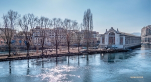 A hydro power plant and waterworks for over 100 years, the historic Batiment des Forces Motrices was converted into a theater in 1997. (Photo by Principal Dancer Monty Mou)
