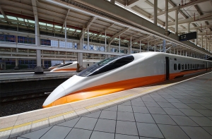 일본에서 도입한 타이완 고속철도.